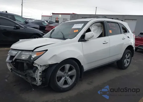 2010 Acura Mdx Technology Package from USA, damaged, VIN 2HNYD2H69AH525092